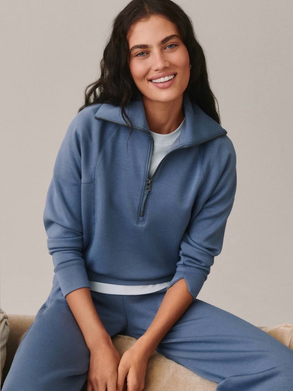 SPANX AirEssentials® Half Zip Rain Women’s large